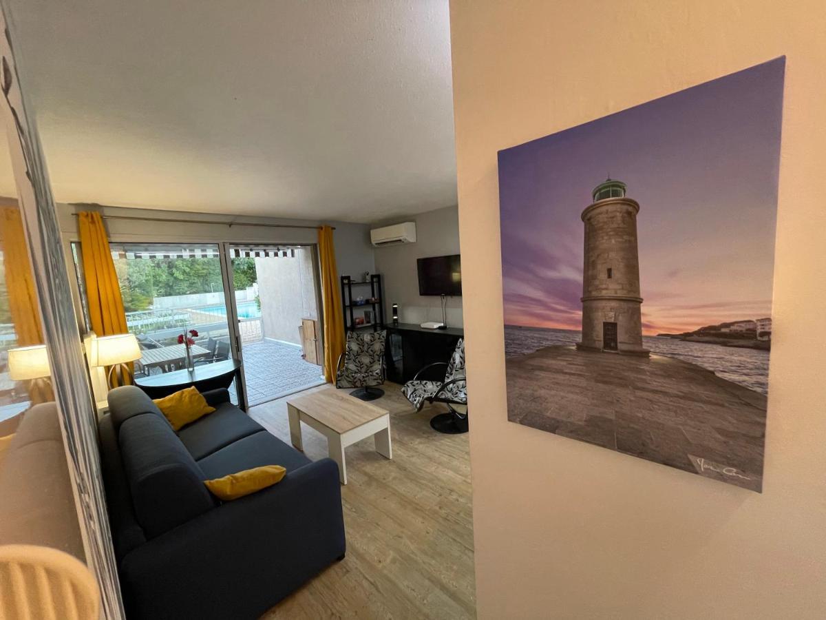 Le Solea - Cassis Centre Residence Le Club Avec Piscine Et Garage Pour 2-4 Personnes 외부 사진